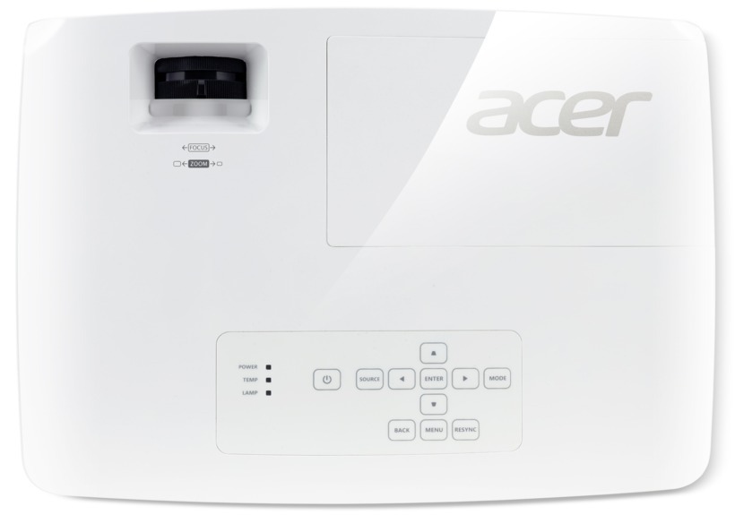 Projector Acer X1225i / DLP / 3D / XGA 1024x768 / 20000:1 / 3600Lm / 10000hrs / White