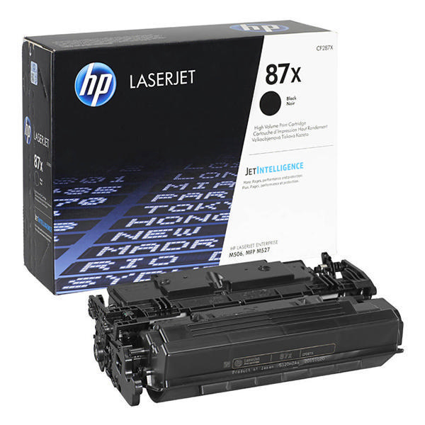 HP 87X High Yield Black Original LaserJet Toner Cartridge CF287X / Black