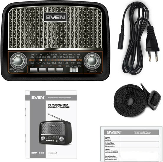 Speakers SVEN Tuner SRP-555 3W