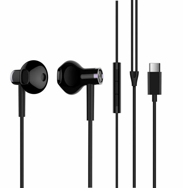 Earphones Xiaomi Mi Dual Driver Type-C / Black