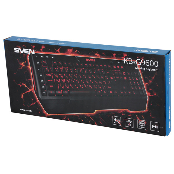 Keyboard Sven KB-G9600 RGB Gaming