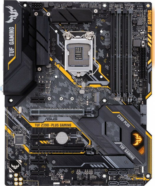 ASUS TUF Z390-PLUS GAMING ATX / Intel Z390 / Socket 1151 / 4x DDR4 /