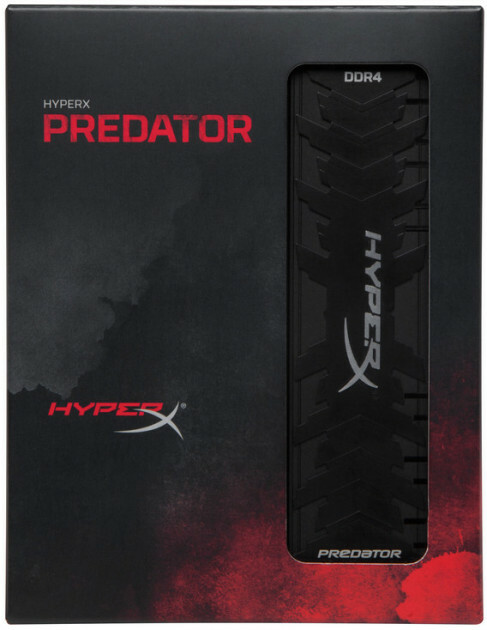 KIT RAM Kingston HyperX Predator HX436C17PB4K2/16 / 2x 8GB / DDR4-3600 / PC28800 / CL17 / 1.35V / Heat spreader / Black