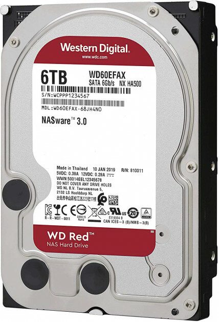 3.5'' HDD Western Digital WD60EFAX Caviar Red 6.0TB /
