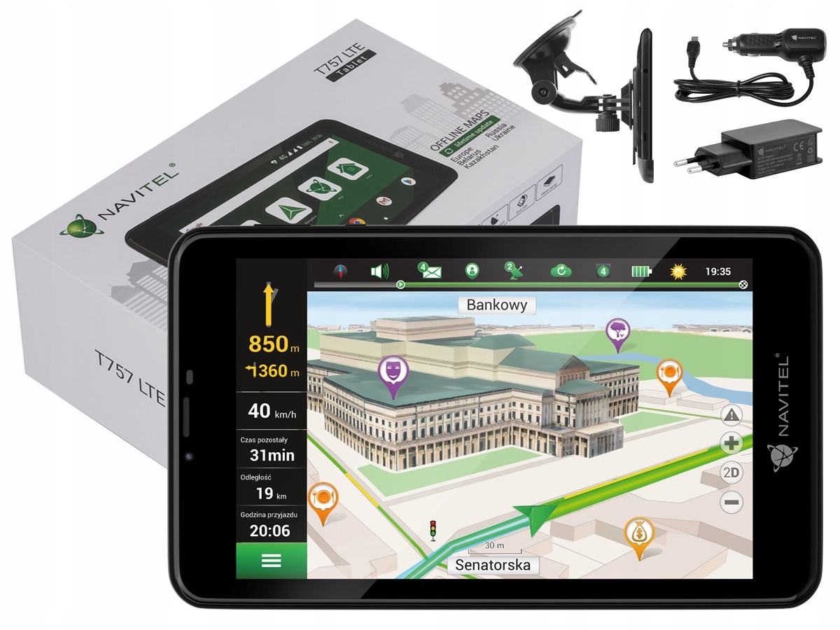 Navitel T757 LTE GPS Navigation Tablet