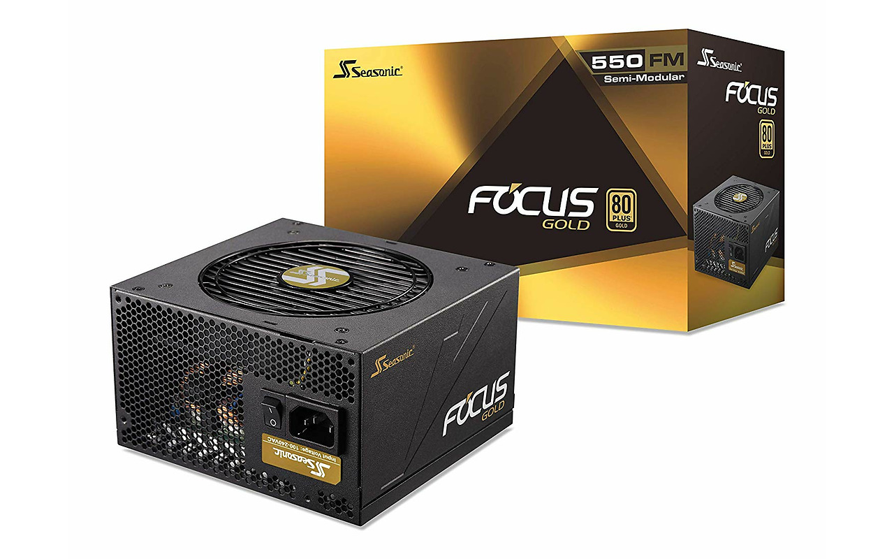 PSU ATX Seasonic Focus 550 Gold SSR-550FM 550W