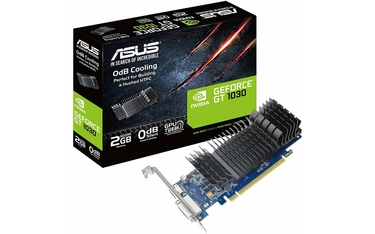 VGA ASUS GeForce GT1030 2GB GDDR5 64Bit Silent Low Profile