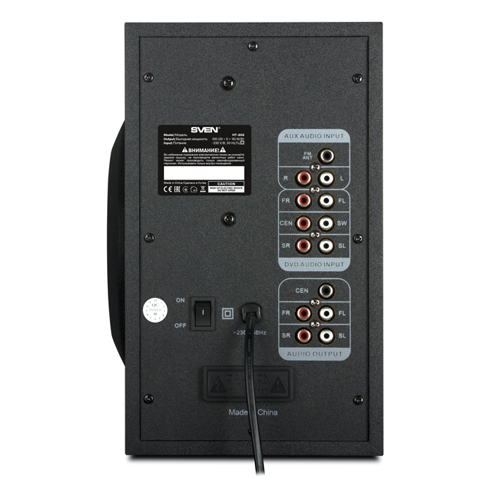 Sven HT-202 / 5.1 100W / Black