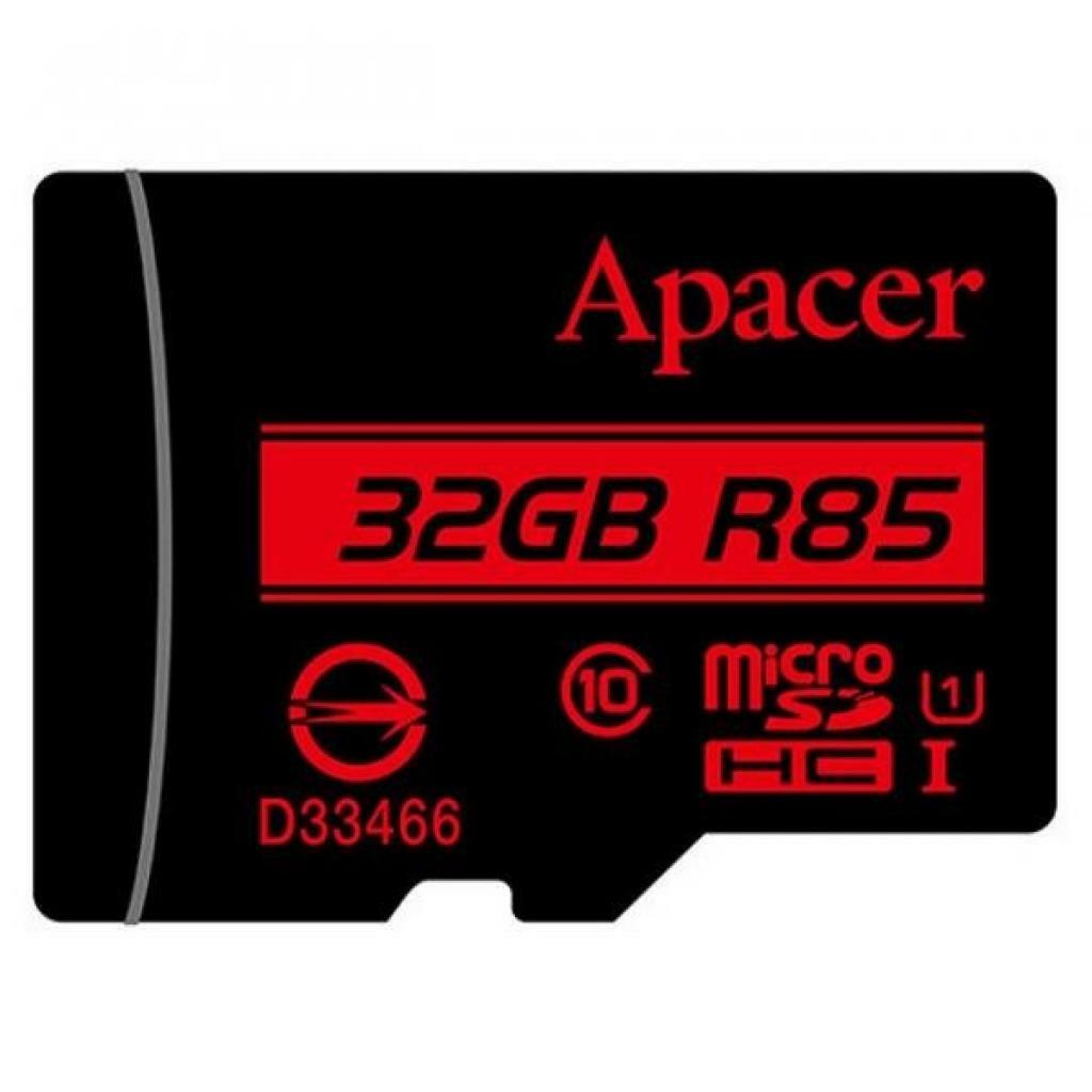 MicroSD Apacer 32GB / SD adapter / AP32GMCSH10U5-R /
