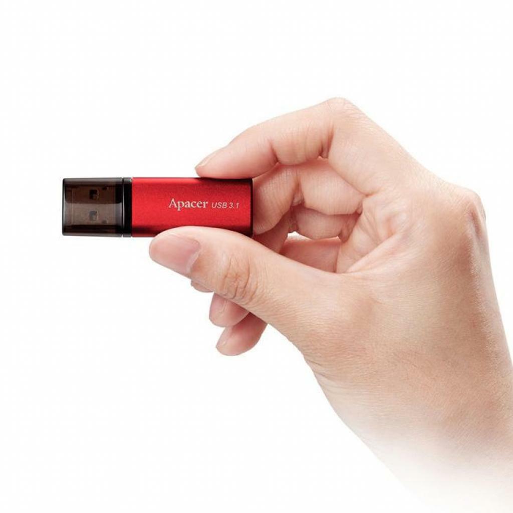 USB3.1 Apacer AH25B / 16GB / AP16GAH25BR-1 / Red