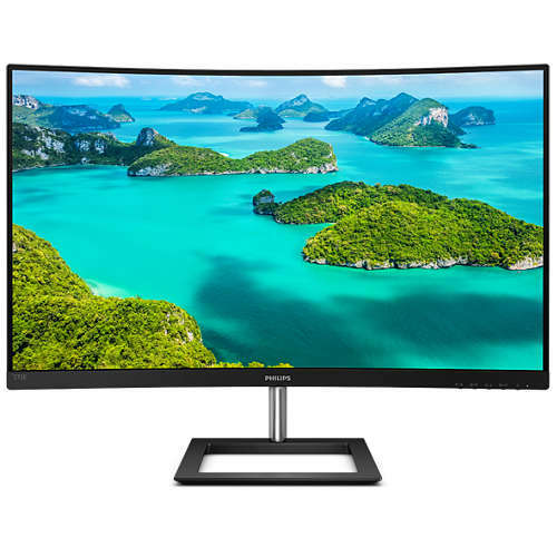 Monitor Philips 272E1CA / 27.0" Curved VA W-LED FullHD / Black