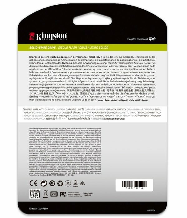 Kingston SEDC500R/480G	 / 2.5" SSD 480GB DC500R Data Center Enterprise