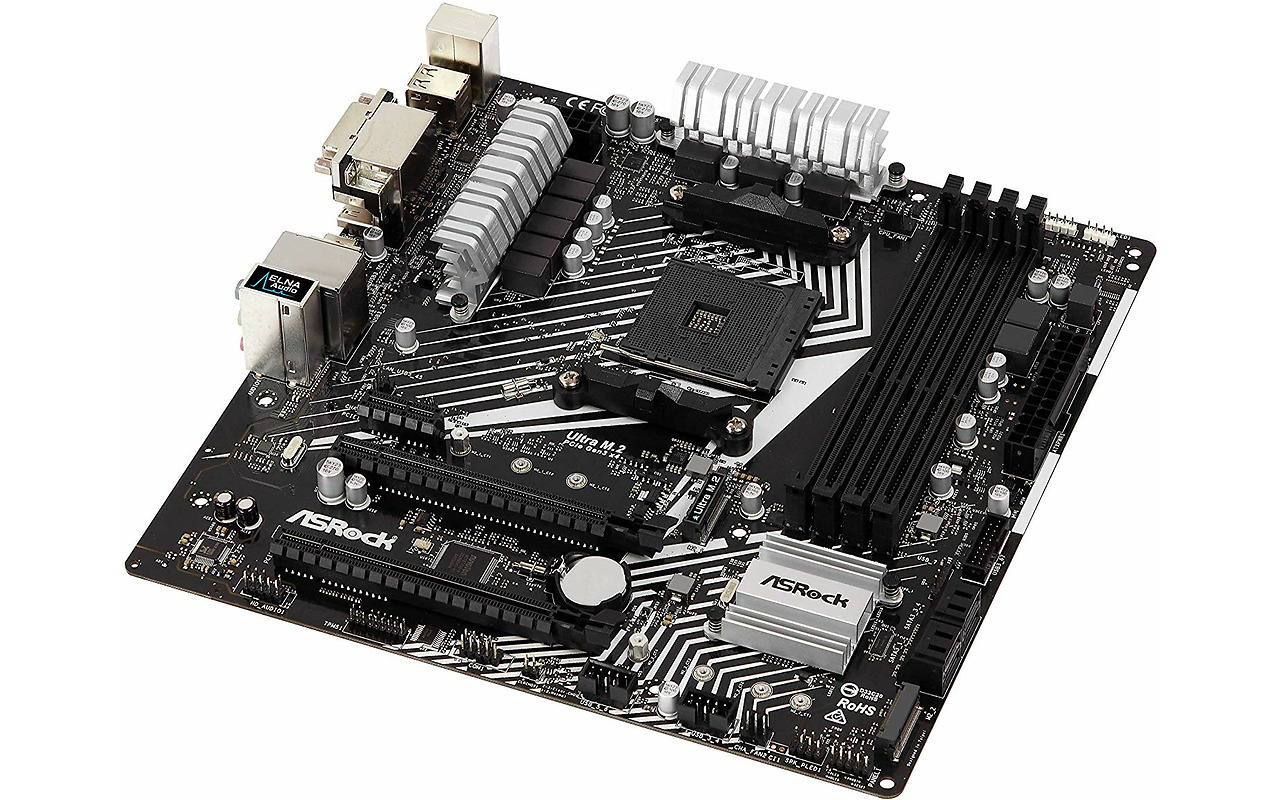 ASRock B450M PRO4-F / mATX Dual Channel DDR4
