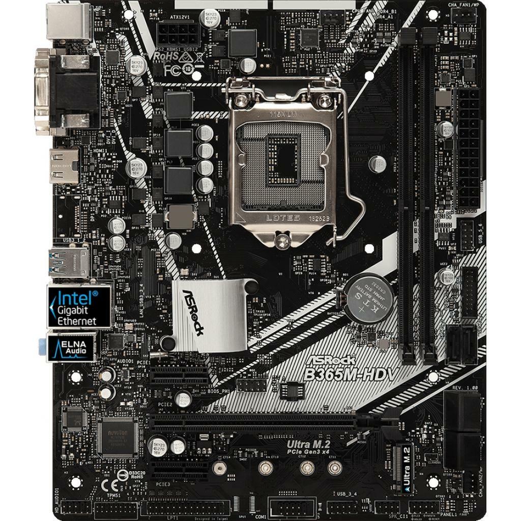 MB ASRock B365M-HDV mATX