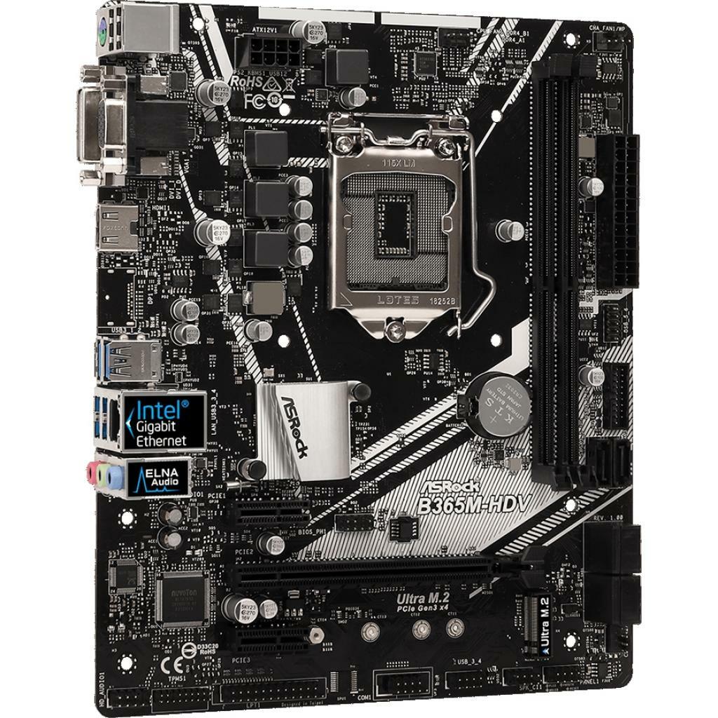 MB ASRock B365M-HDV mATX