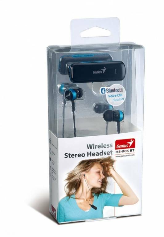 Headset Genius HS-905BT / Bluetooth / 31710166100 / Black