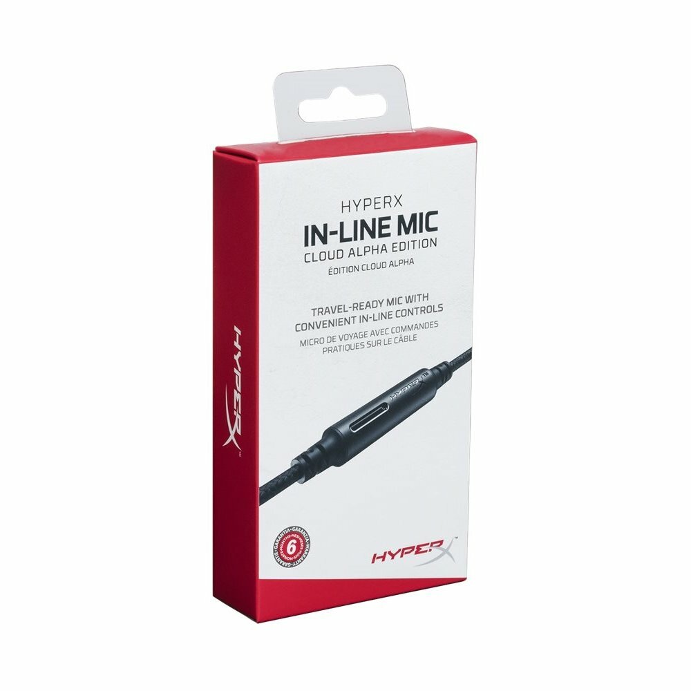 In-Line Mic Kingston HX-ILMICCA-BK / Black