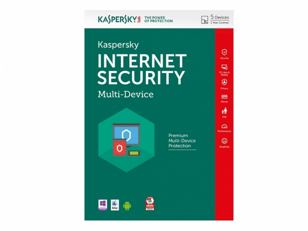 Kaspersky Internet Security Multi-Device / 5 devices / Base