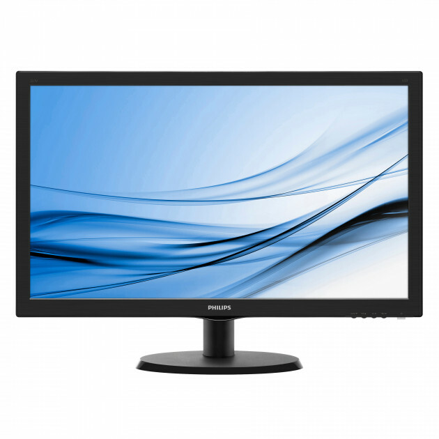 Monitor Philips 223V5LSB / 21.5" Full HD / 5ms / 250cd / LED10M:1 / Black