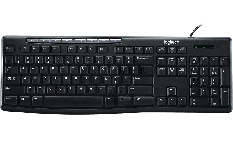 Keyboard Logitech K200 / for Business / USB / 920-008814 / Black