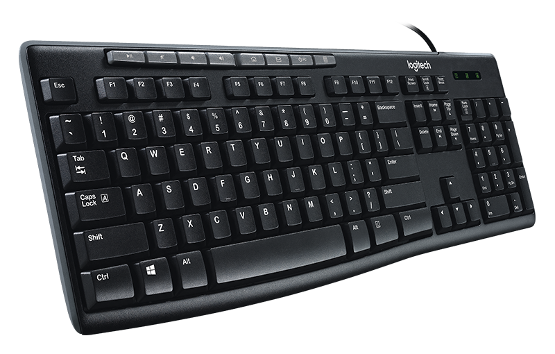 Keyboard Logitech K200 / for Business / USB / 920-008814 / Black