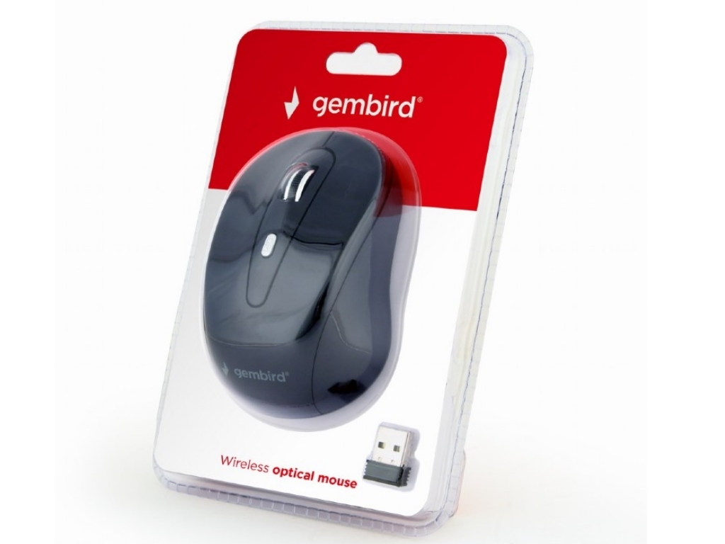 Gembird MUSW-6B-01 / Wireless / Black
