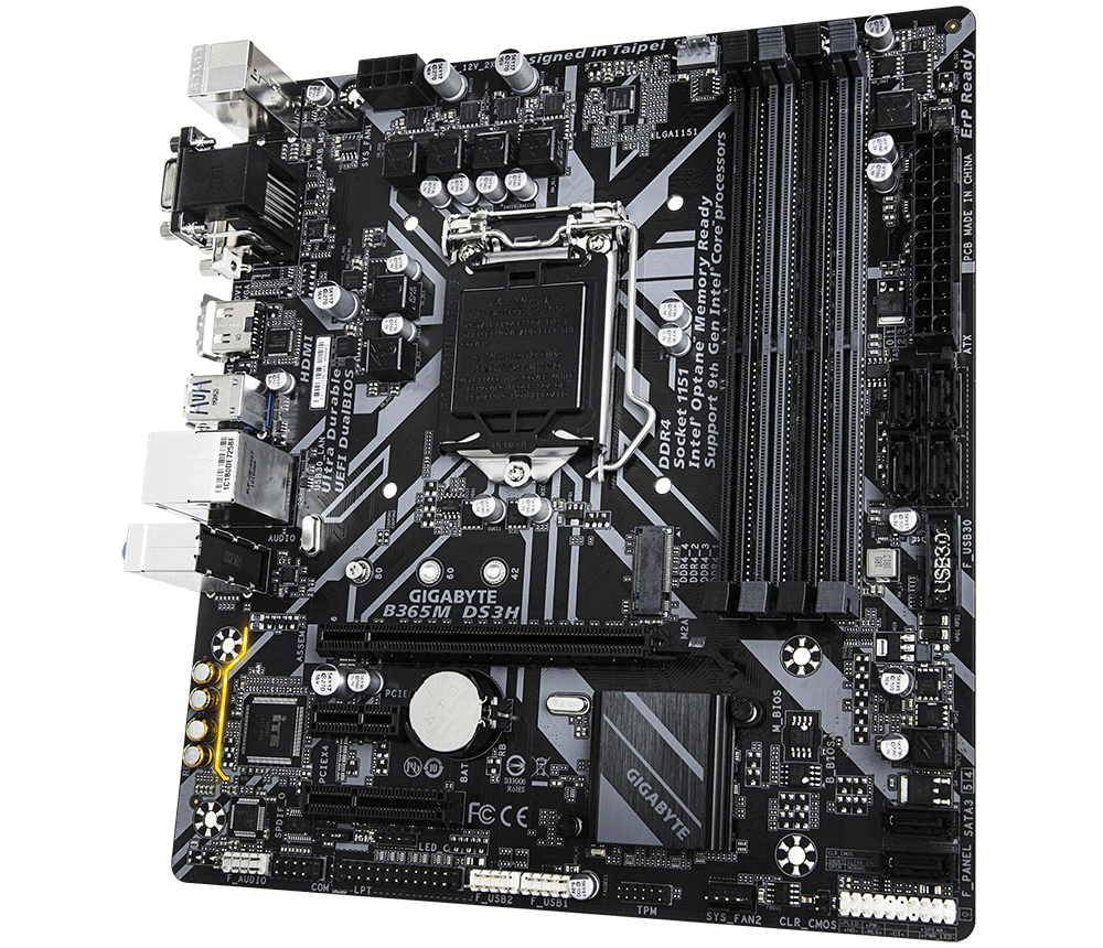 MB GIGABYTE B365M DS3H / LGA1151 / Intel B365 / 4x DDR4 / mATX /
