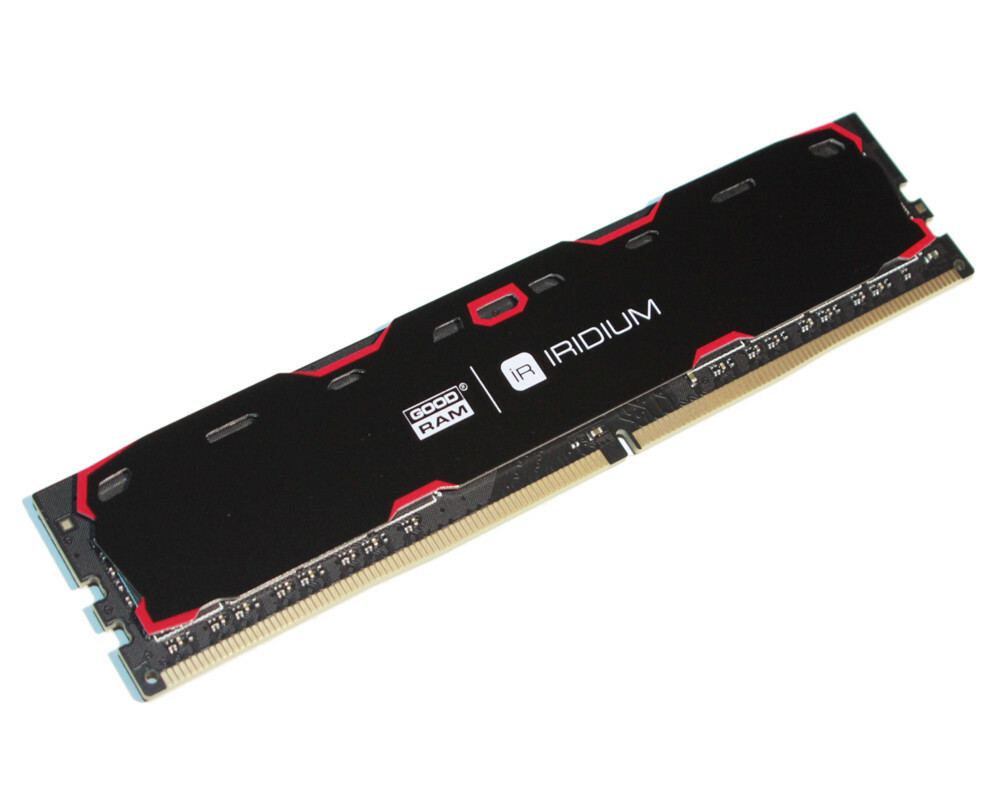 RAM GOODRAM Iridium 16GB / DDR4 / 2400 / PC19200 / CL17 / 1.2V / IR-2400D464L17/16G / Black