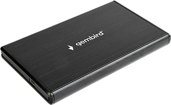 External enclosure Gembird EE2-U3S-3 / Black
