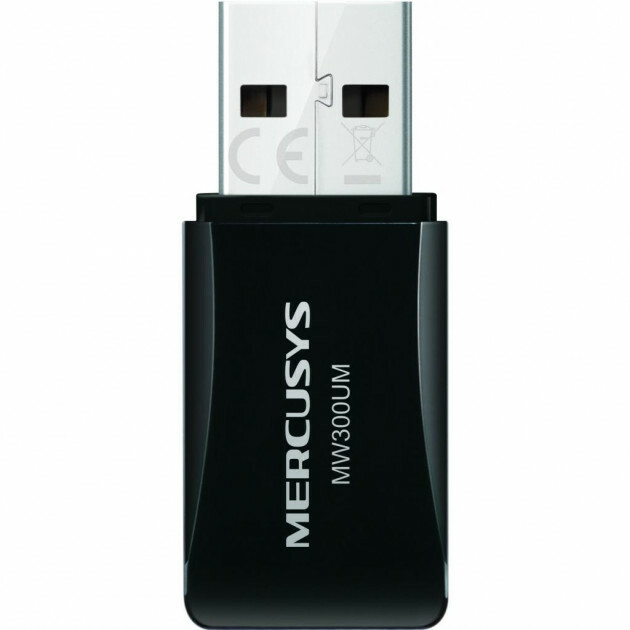 LAN Adapter MERCUSYS MW300UM / USB2.0 / Mini / Wireless