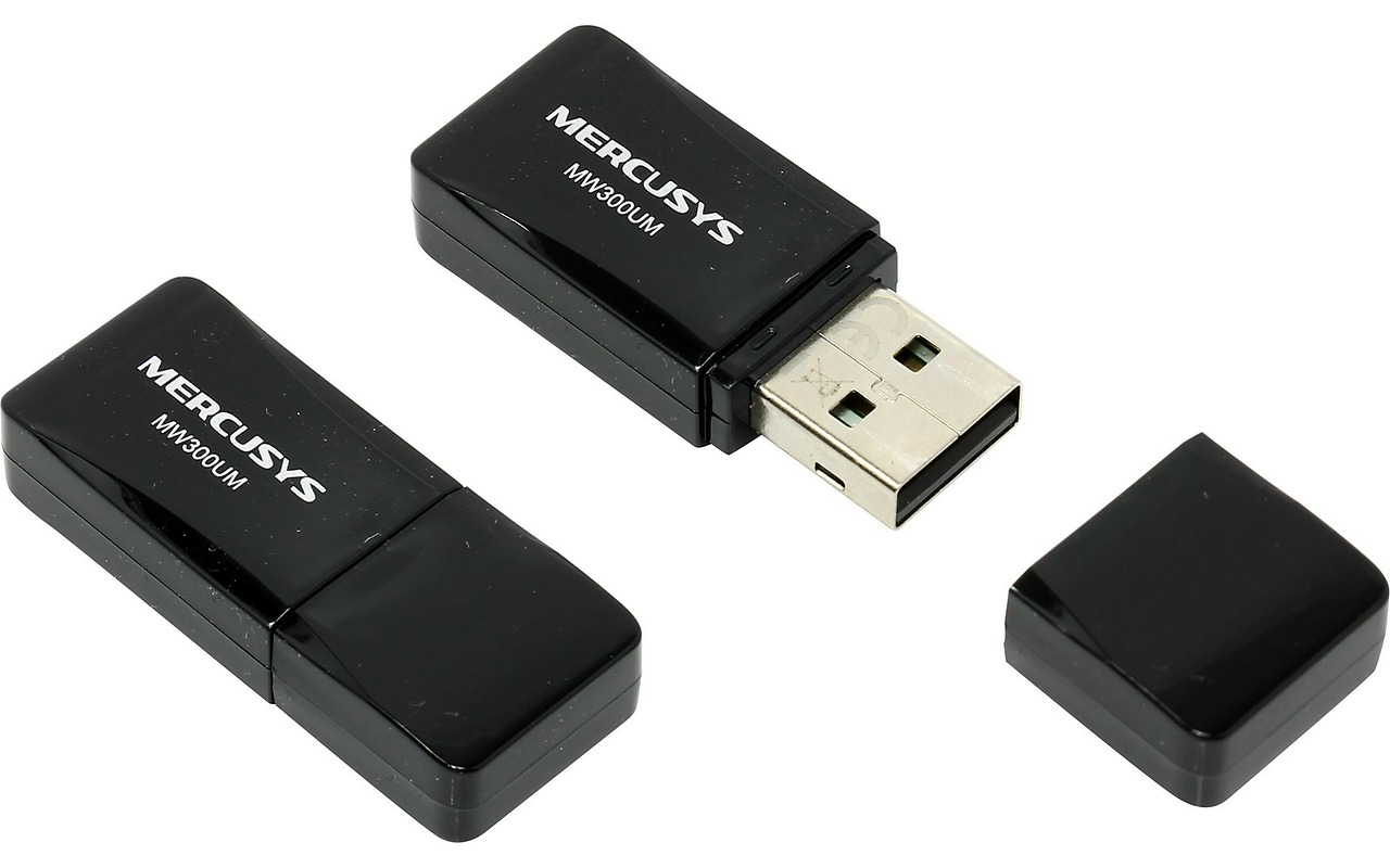 LAN Adapter MERCUSYS MW300UM / USB2.0 / Mini / Wireless