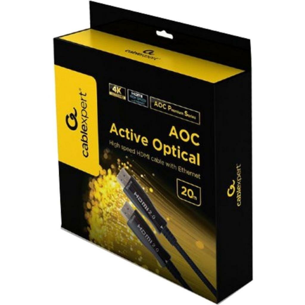 Cablexpert CCBP-HDMI-AOC-20M Cable HDMI to HDMI Active Optical 20.0m / Black