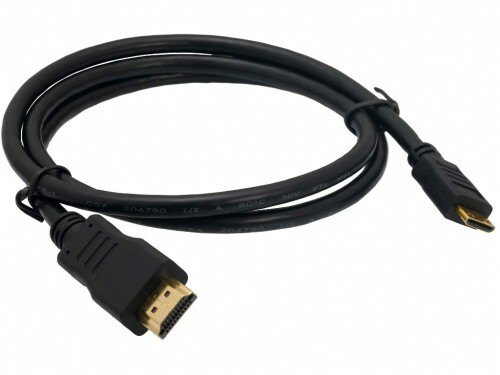 Cable Brackton Basic MHD-HDE-0200.B / miniHDMI-HDMI  / 2m / Black