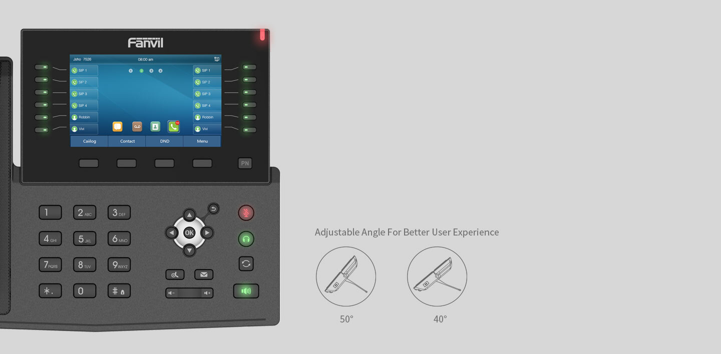 Fanvil X7C Enterprise IP phone / Black