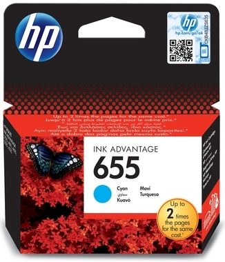 Cartridge HP #655 / Cyan