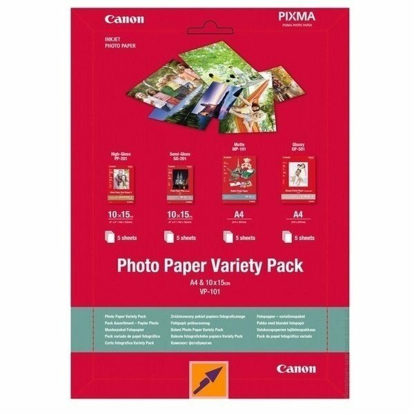 Photo Paper Canon VP101S / Variety Pack 10 x 15cm /