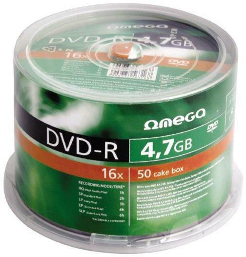 Omega DVD-R 4.7GB / X 50 /