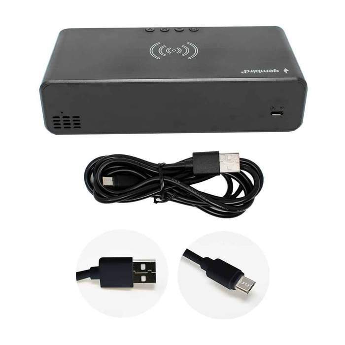 Clock & Charging Gembird DAC-WPC-01 / Black