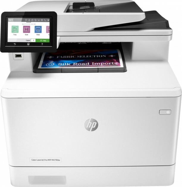 All-in-One Printer HP Color LaserJet MFP M479fdw W1A80A#B19 / White