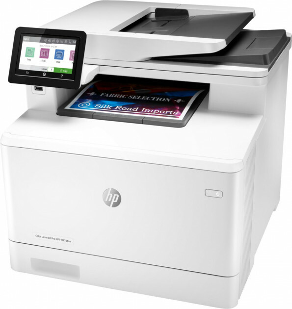 All-in-One Printer HP Color LaserJet MFP M479fdw W1A80A#B19 / White