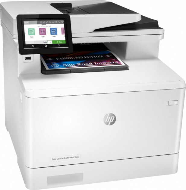 All-in-One Printer HP Color LaserJet MFP M479fdw W1A80A#B19 / White