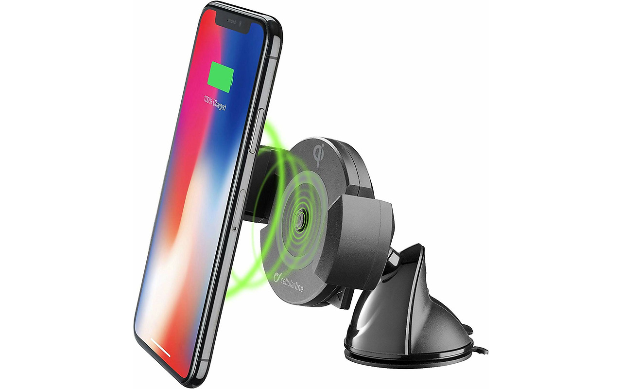 Cellularline Suction Cup Car Holder Wireless
