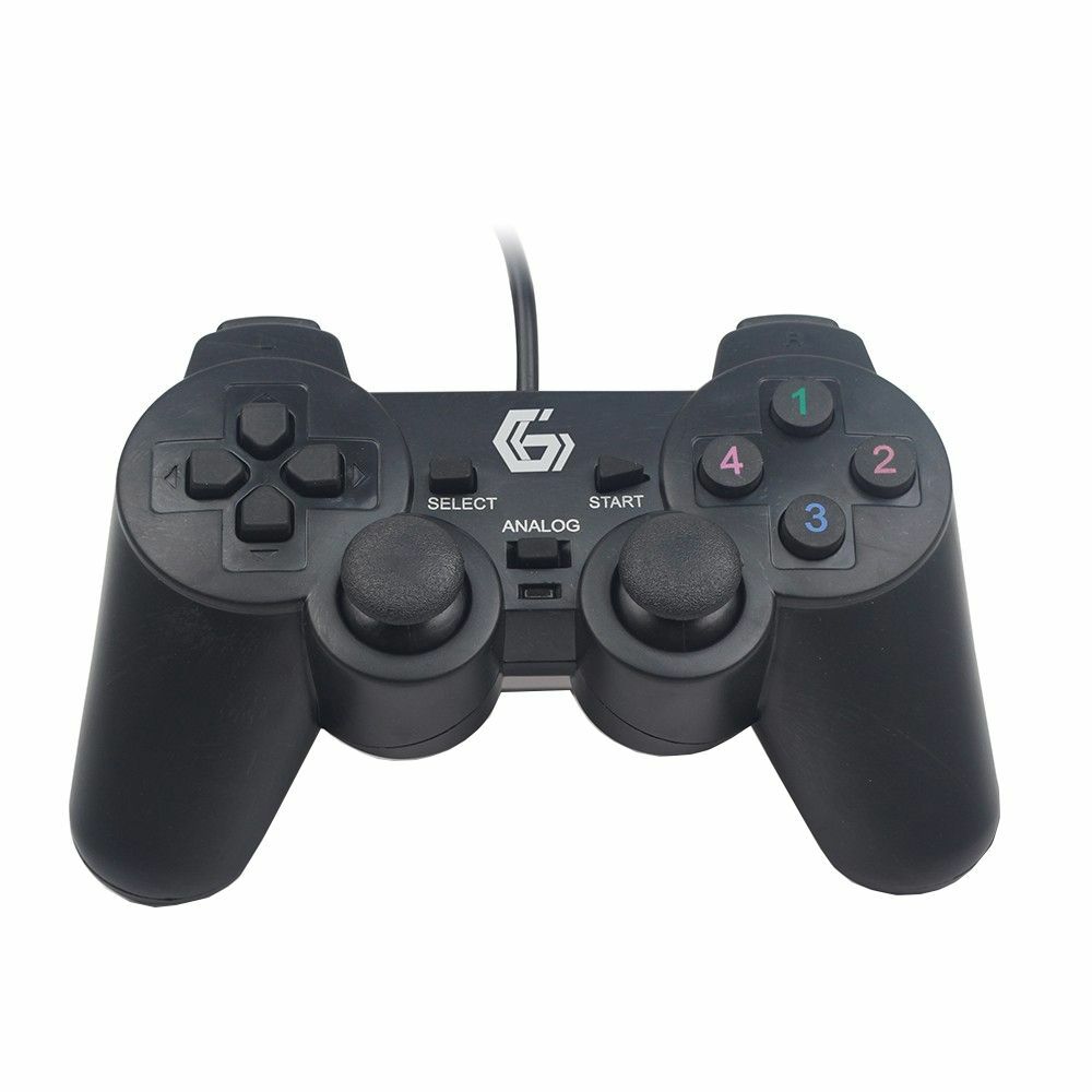 Gembird JPD-UDV2-01 2 mini joysticks / Black