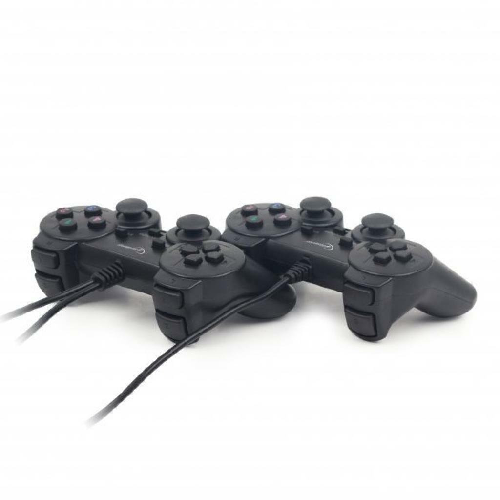 Gembird JPD-UDV2-01 2 mini joysticks / Black