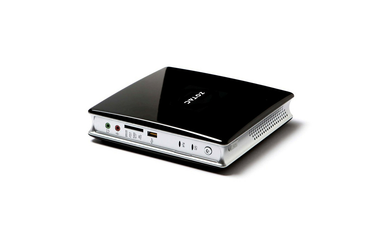ZOTAC ZBOX-BI320-BE-W3 Plus / Dual Core 2957U / 4GB DDR3 / 64GB SSD + 500GB HDD / Windows 8.1