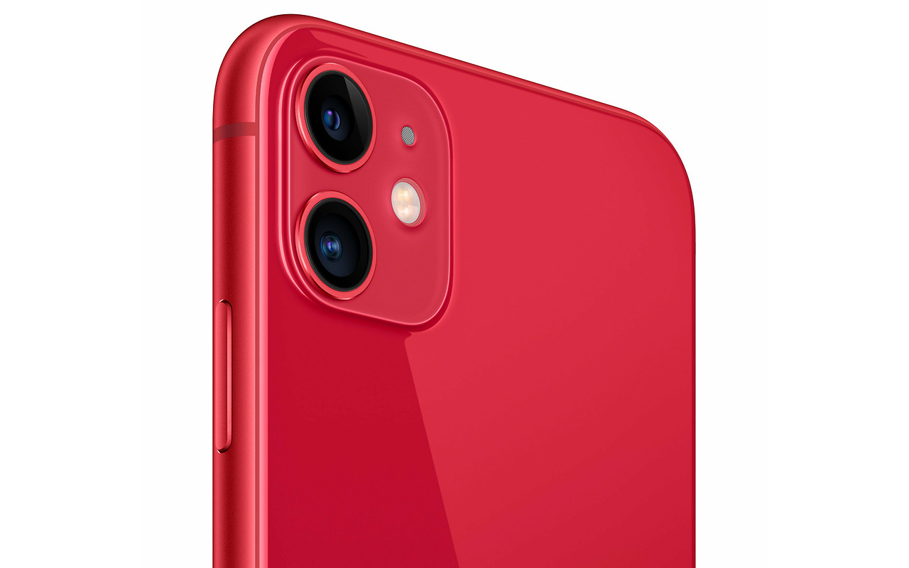 Apple iPhone 11 / 6.1" IPS 1792x828 / A13 Bionic / 4Gb / 128Gb / 3110mAh / DUALSIM / Red