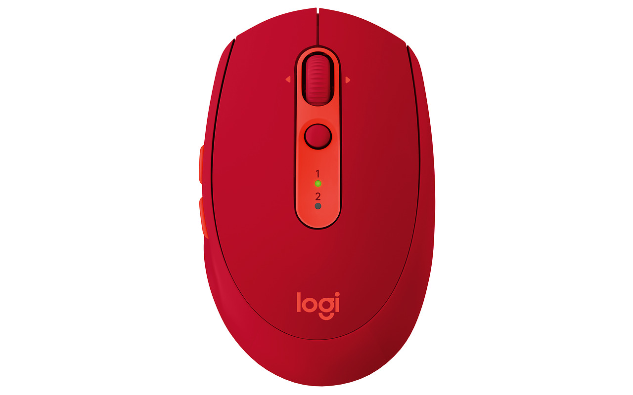 Mouse Logitech M590 / Silent / Wireless / Multi-Device / Red