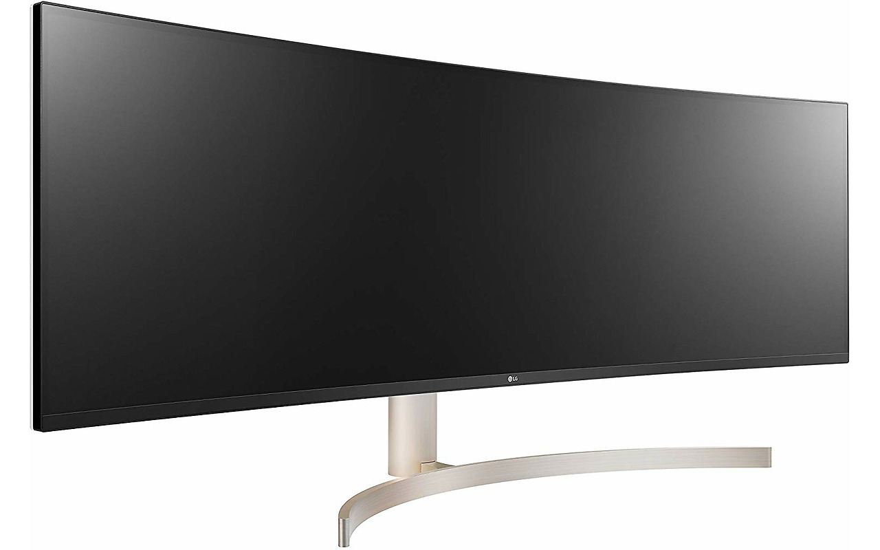 TV LG 49WL95C-W / 49"Ultra-Wide Curved IPS LED 5120x1600 / 5ms GtG / HDR10 / Mega DCR / White