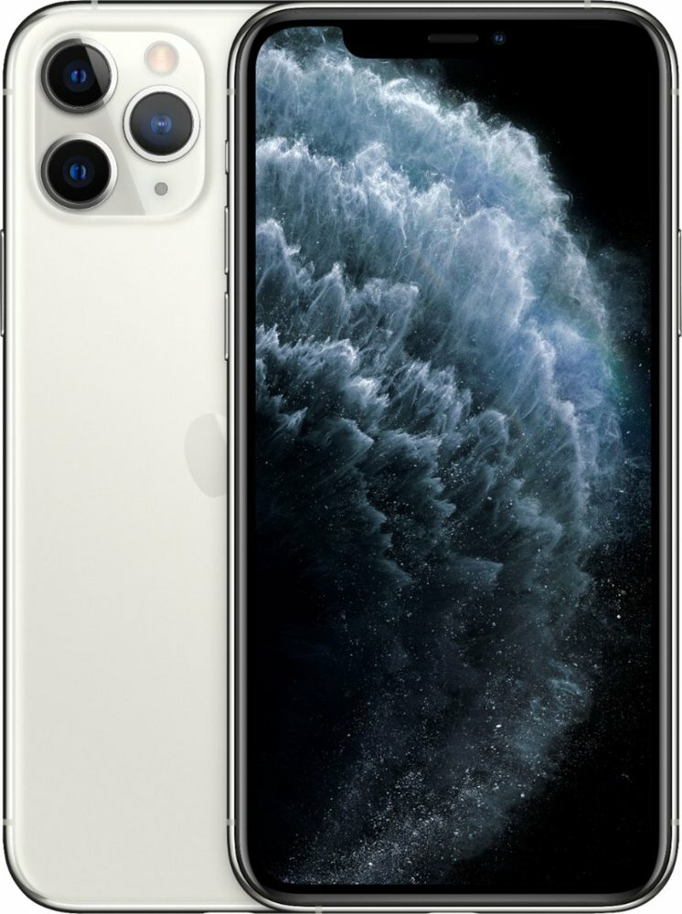 Apple iPhone 11 Pro / 5.8'' OLED 1125x2436 / A13 Bionic / 4Gb / 256Gb / 3046mAh / Silver
