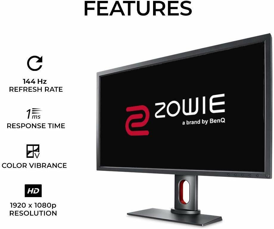 Monitor BenQ XL2731 / 27.0" 1920x1080 / 144hz / 1ms / 320cd / LED12M:1 / Black